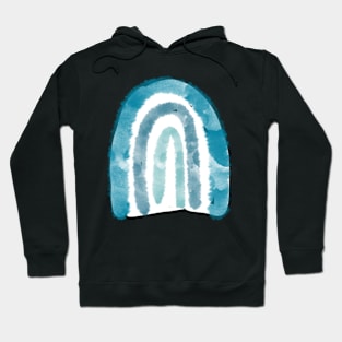 Blue Rainbow Hoodie